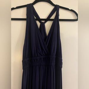 Sienna Sky Navy Maxi Dress-